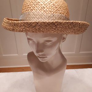 Straw Rolled Brim Sun Hat